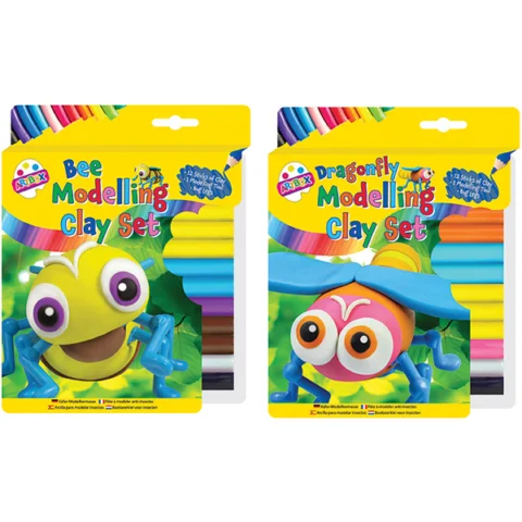 Artbox Bee & Dragonfly Modelling Clay Set Assorted