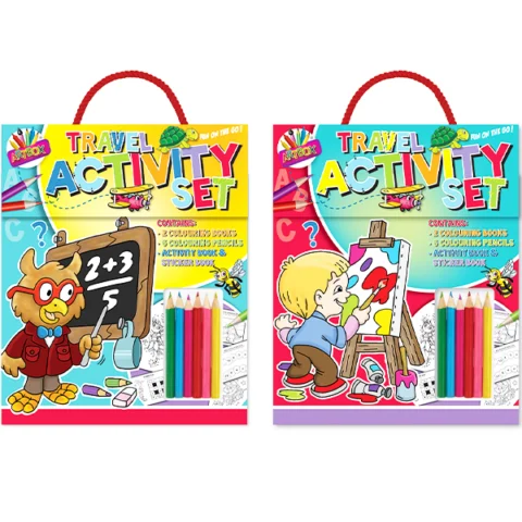 Artbox Children's Travel Activity Set Assorted