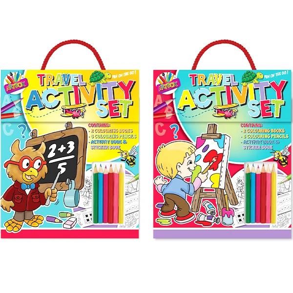Artbox Children's Travel Activity Set Assorted