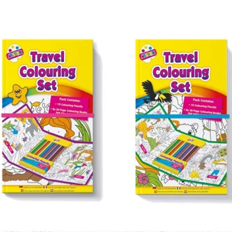 Artbox Children's Travel Colouring Set Assorted