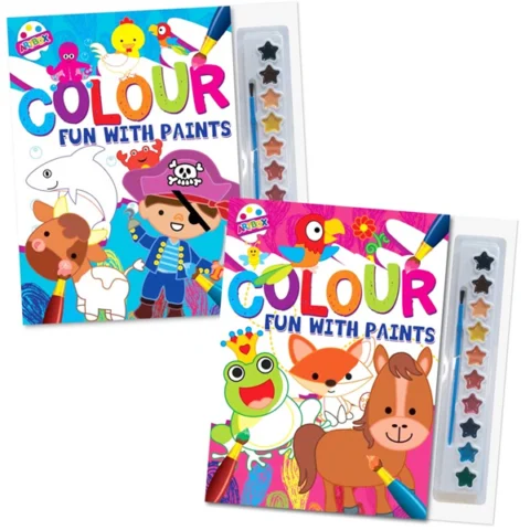 Artbox Colour Fun With Paints Assorted