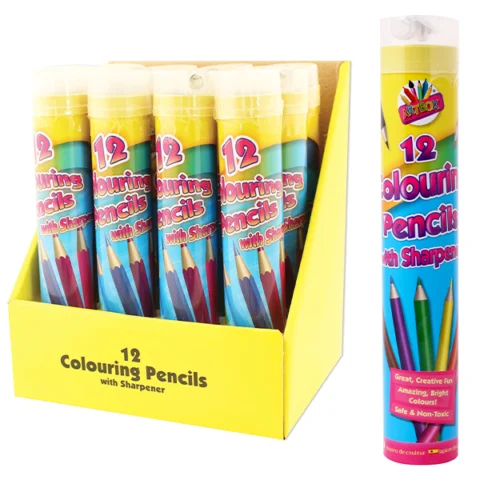 Artbox Colouring Pencils 12 Pack With Sharpener