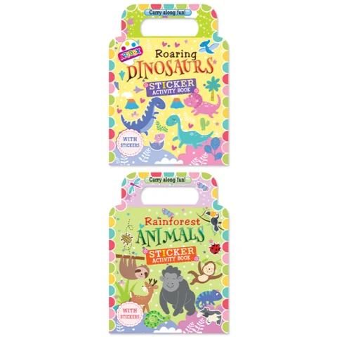 Artbox Colouring & Sticker Books Assorted