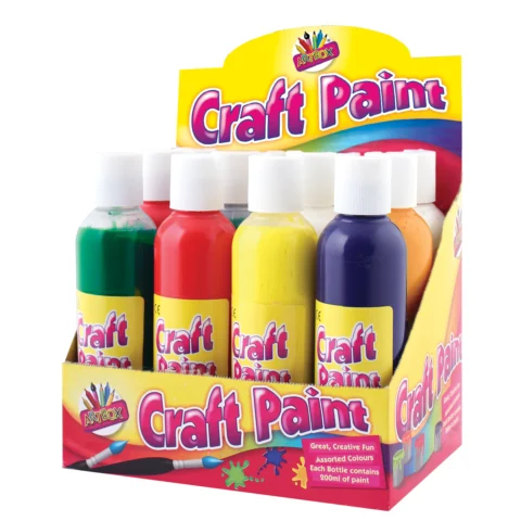 Artbox Craft Finger Paints 200ml Assorted Colours
