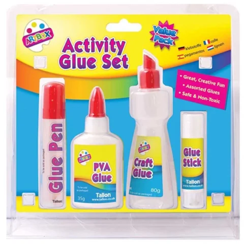Artbox Creative Activity Glue Set 4 Pack