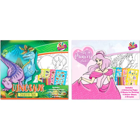 Artbox Creative Colouring Kit 18pc Assorted