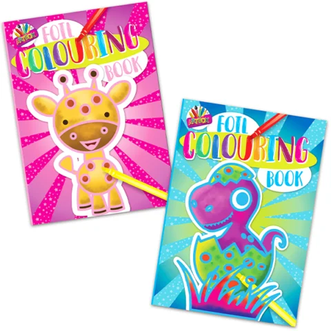 Artbox Foil Colouring Book Assorted