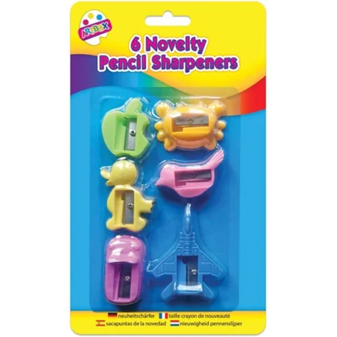 Artbox Fun Novelty Sharpeners 6 Pack