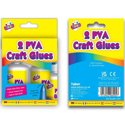 Artbox Glue Pens 40g 2 Pack