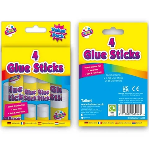 Artbox Glue Sticks 4 Pack