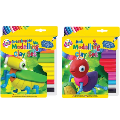 Artbox Grasshopper & Ant Modelling Clay Set Assorted