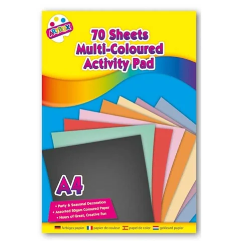 Artbox Multicoloured Pad 70 Sheets