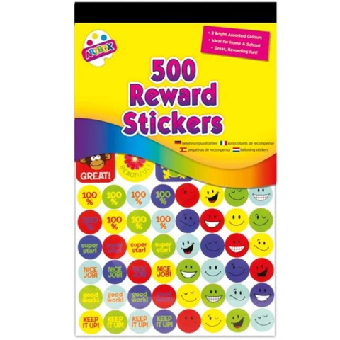 Artbox Reward Stickers 500 Pack