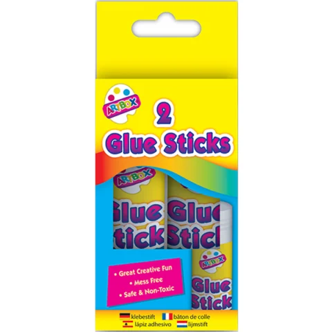 Artbox Twist Action Glue Sticks 36g 2 Pack