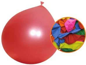 Assorted Colour Balloons Euro Hanging Card 30 Pack