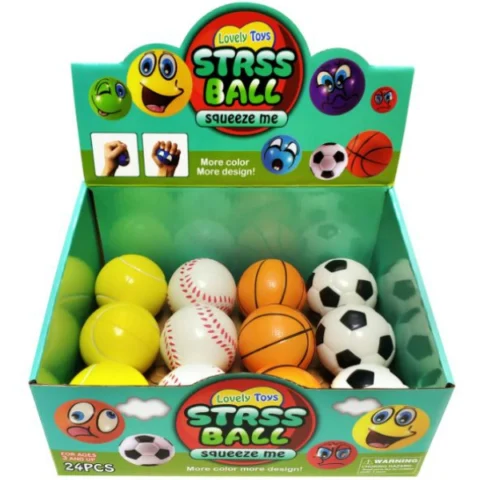 Assorted Sports Stress Balls