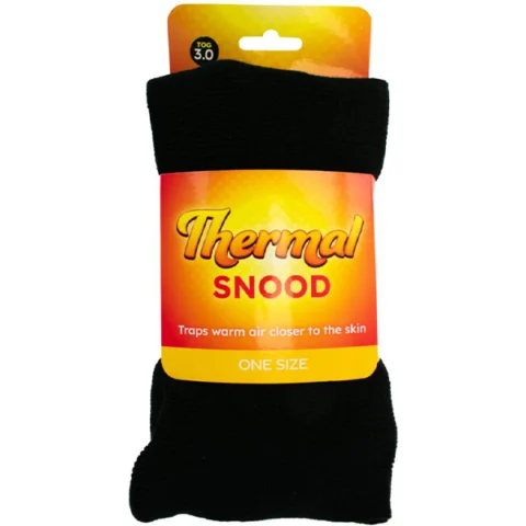 Austin Cole Adult Black Thermal Snood