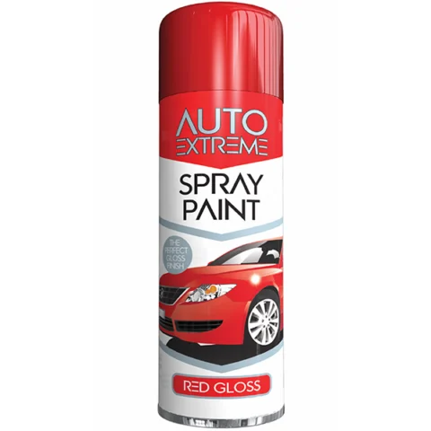 Auto Extreme Automotive Red Gloss Spray Paint 250ml