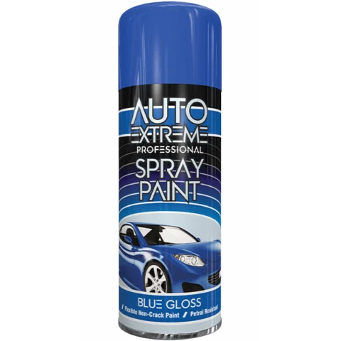 Auto Extreme Professional Blue Gloss Spray Paint 400ml