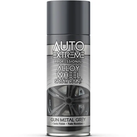 Auto Extreme Professional Gun Metal Grey Alloy Wheel Spray Paint 400ml