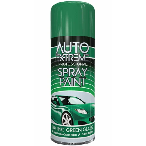 Auto Extreme Professional Racing Green Gloss Spray Paint 400ml
