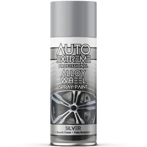 Auto Extreme Professional Silver Alloy Wheel Spray Paint 400ml