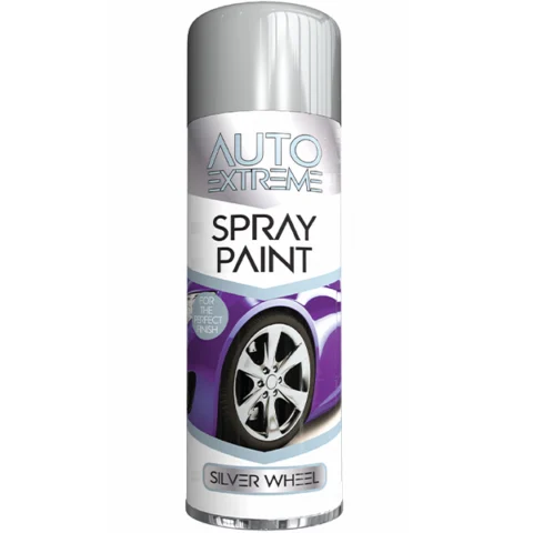 Auto Extreme Silver Wheel Spray Paint 250ml