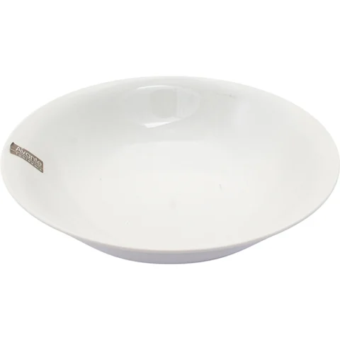 Avante Plain White Salad Bowl 23cm