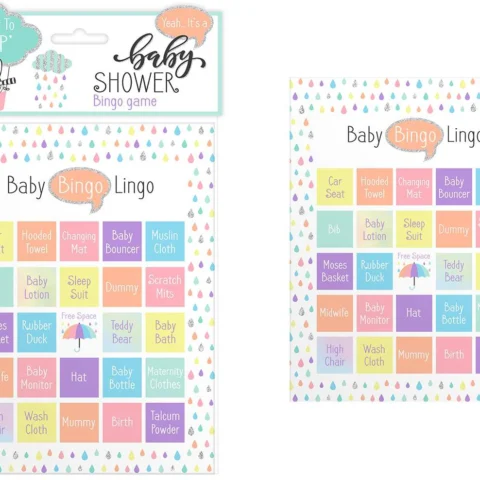 Baby Shower Bingo Game 12 Pack