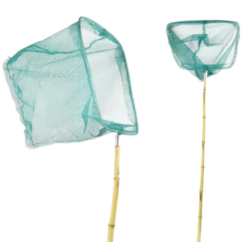 Bamboo Square Head Fishing Net Medium 142cm