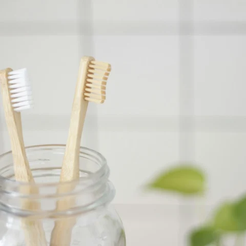 Bamboo Toothbrush – Pack of 4