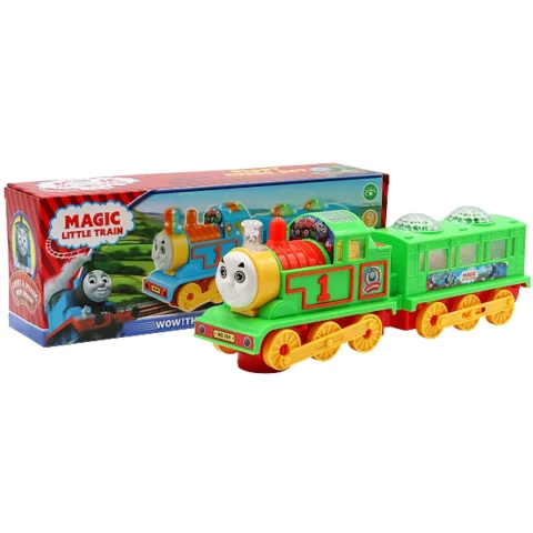 Battery-Operated Magic Little Train With Light & Music