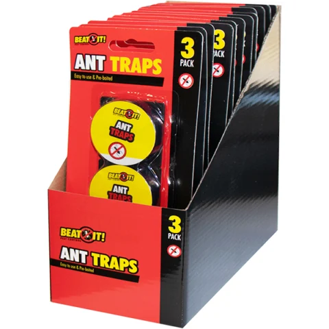 Beat It Ant Glue Traps 3 Pack