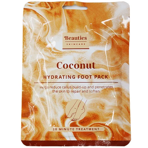 Beauties Skincare Coconut Hydrating Foot Pack