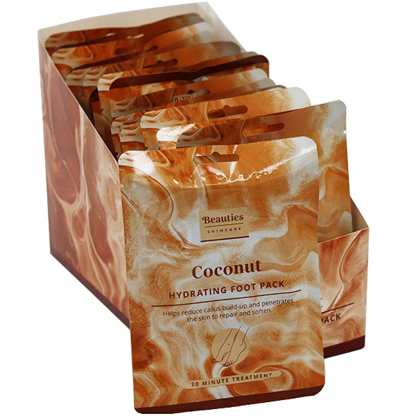 Beauties Skincare Coconut Hydrating Foot Pack