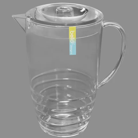 Bello Elegant Swirl Pitcher With Lid 2l