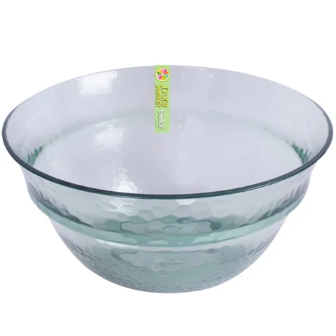 Bello Plastic Glass Effect Large Bowl 2800ml