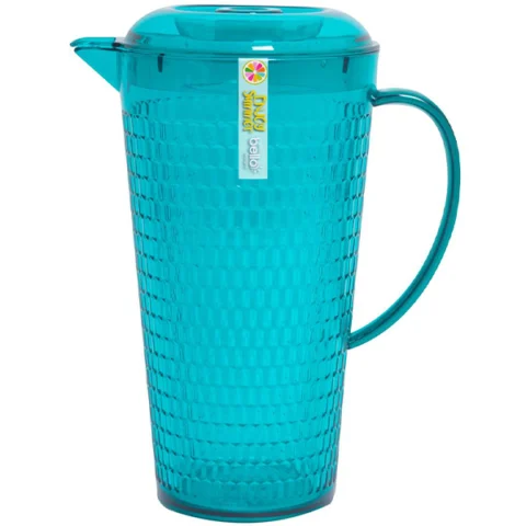 Bello Plastic Teal Honeycomb Pitcher 2l
