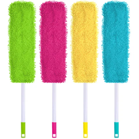 Bettina Chenille Mop With Extendable Handle 1.2m Assorted Colours