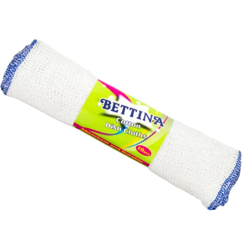 Bettina Cotton Dish Cloth 10 Pack