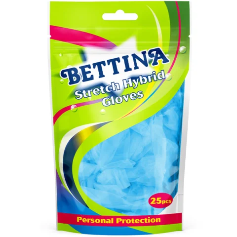 Bettina Disposable Stretch Hybrid Gloves 25 Pack