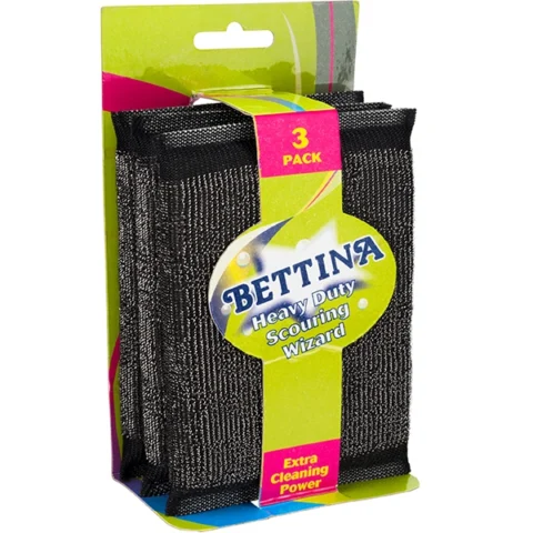 Bettina Heavy Duty Scouring Wizard 3 Pack