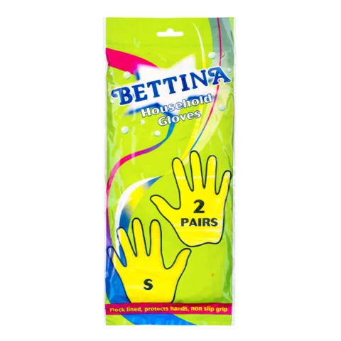 Bettina Household Gloves Small 2 Pairs