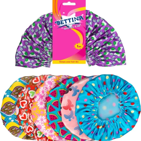 Bettina Lined Shower Caps Assorted Colours
