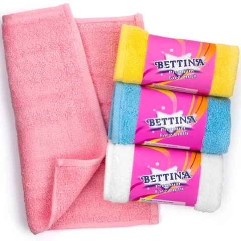 Bettina Premium Face Cloth Assorted Colours