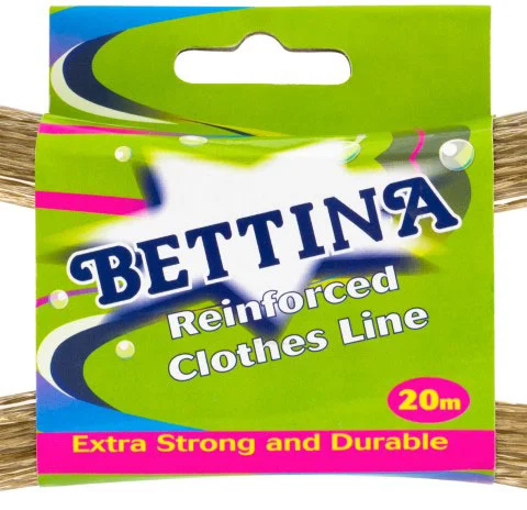 Bettina Reinforced Steel Core Washing Line 20m