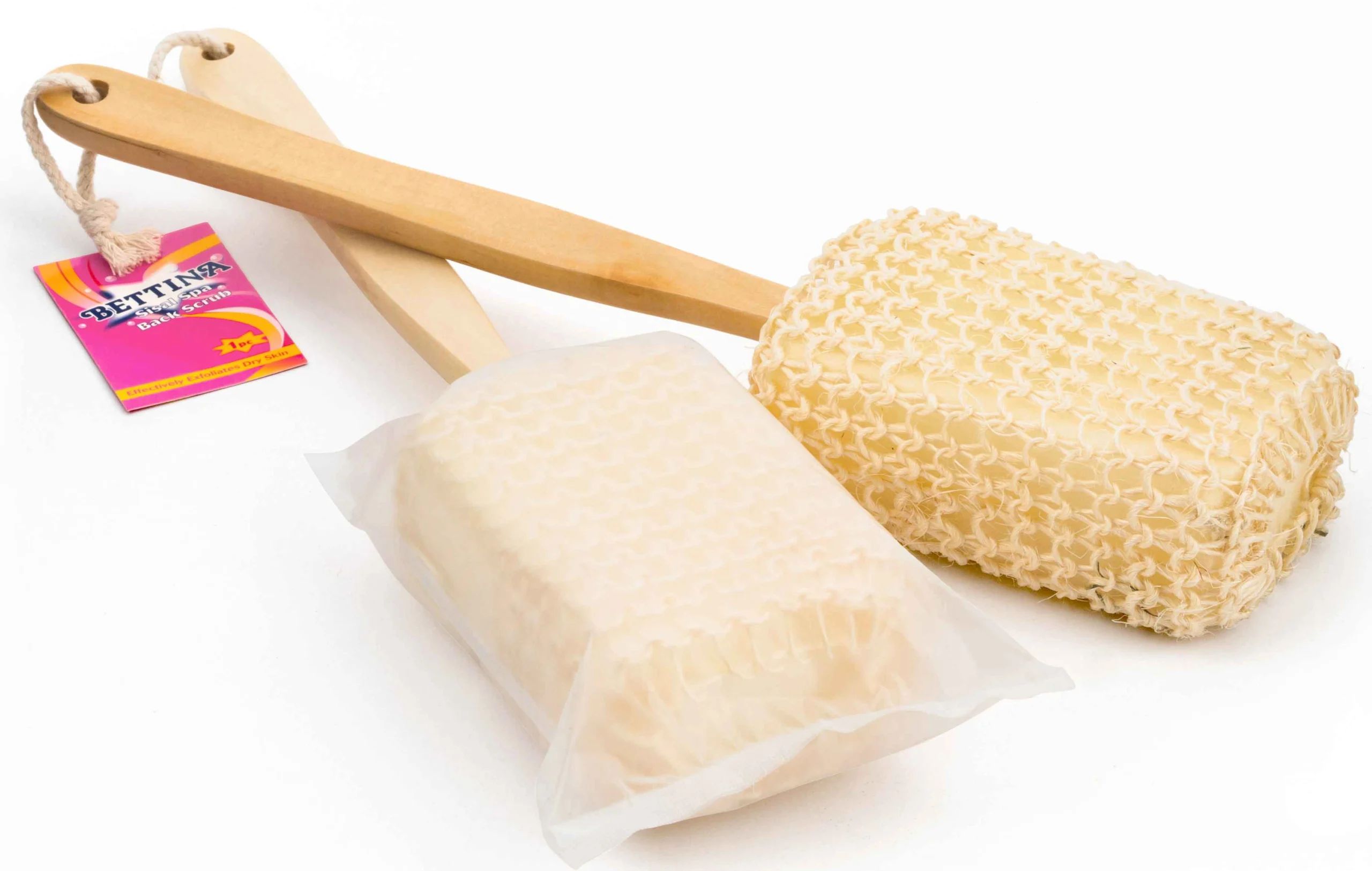 Bettina Sisal Spa Exfoliating Back Scrubber 35.5cm