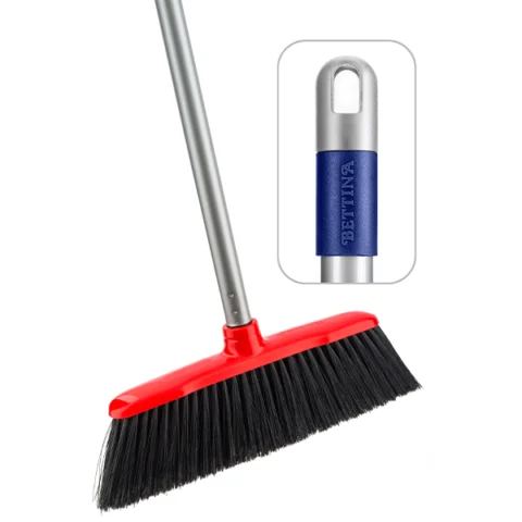 Bettina Spazio Broom Set With Silver Handle 123cm