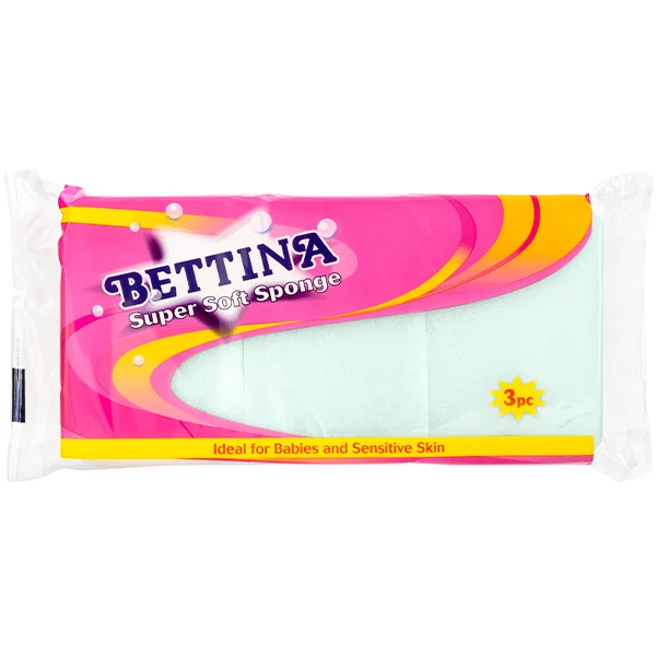 Bettina Super Soft Baby Sponge 3 Pack