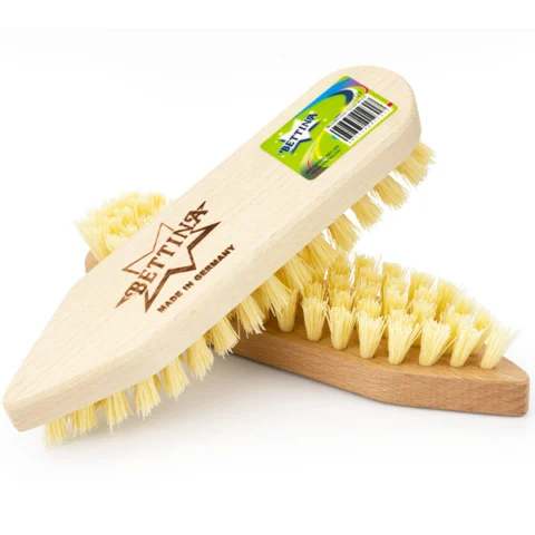 Bettina Wooden Iron Scrub Brush 8"
